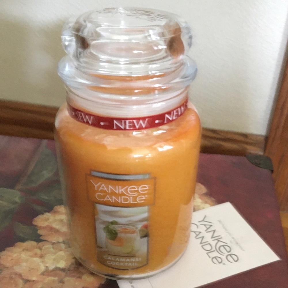 Retired  NWT Yankee Candle Calamansi Cocktail